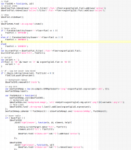 Javascripty - SVG výběr bytů - ukázka kódu